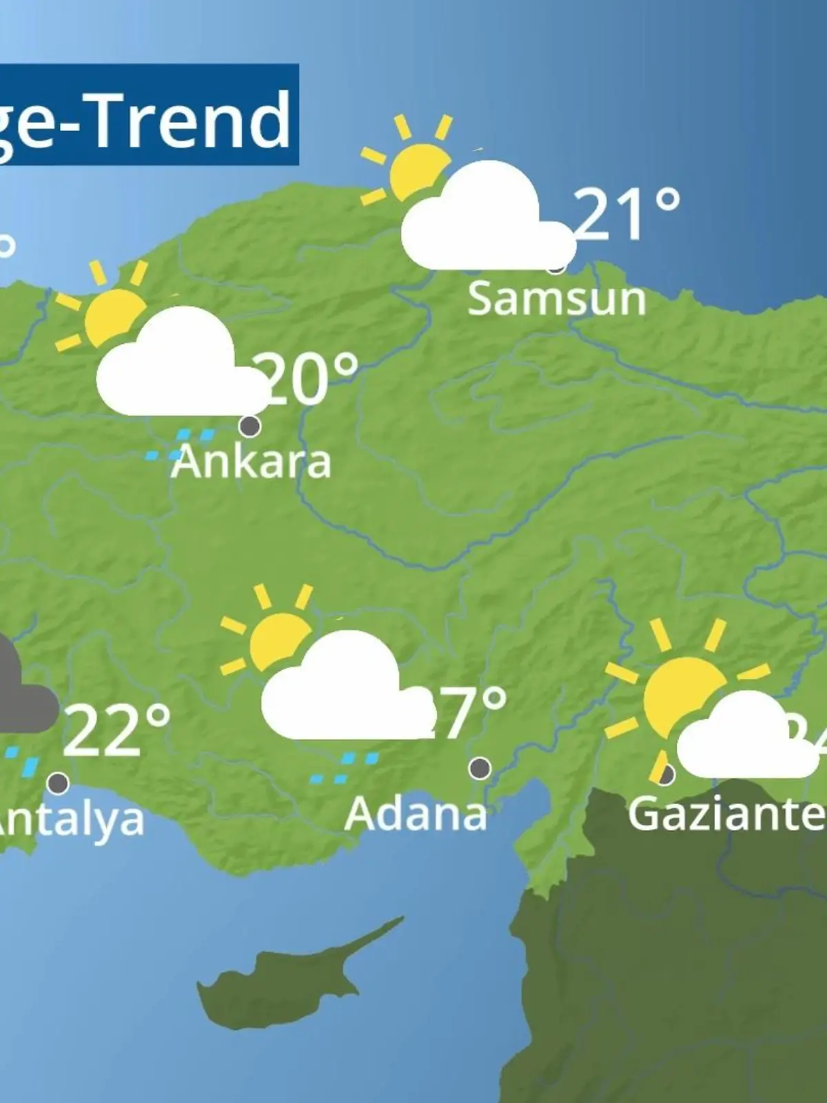 Bild zu: "Türkei: Wie wird das Wetter?"