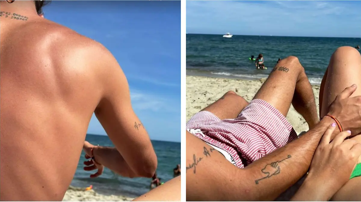 Camille Gottlieb genießt ihren Urlaub mit ihrem unbekannten Freund.