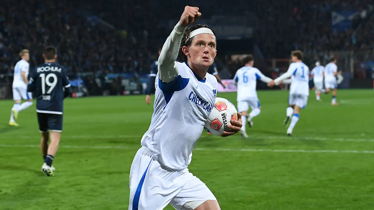 Trifft Fabian Reese wieder? Das Topspiel der 2. Bundesliga Hertha BSC gegen Fortuna Düsseldorf seht ihr bei RTL im Free-TV oder online im Stream