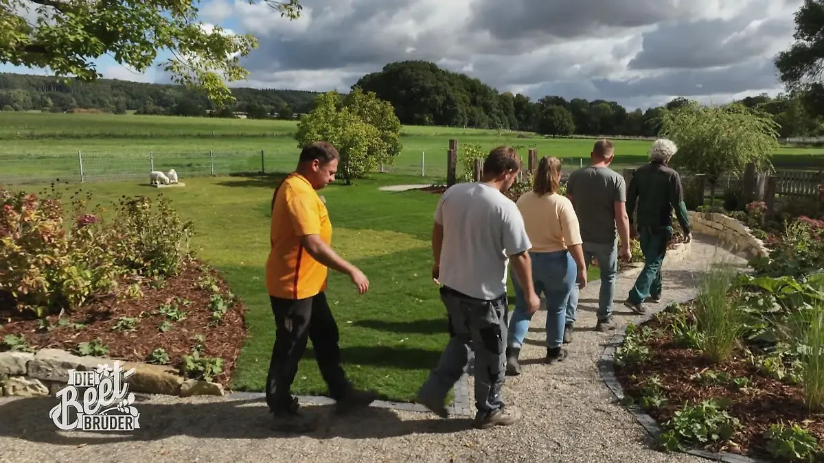 „Es ist wirklich was Besonderes“ – die Beet-Brüder präsentieren das fertige Gartenparadies Der große Moment ist da