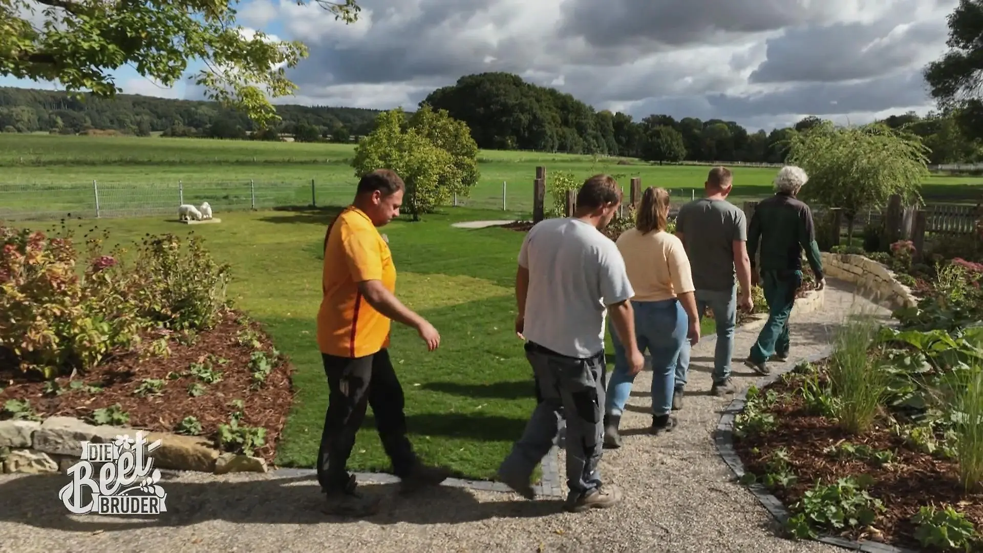 „Es ist wirklich was Besonderes“ – die Beet-Brüder präsentieren das fertige Gartenparadies Der große Moment ist da