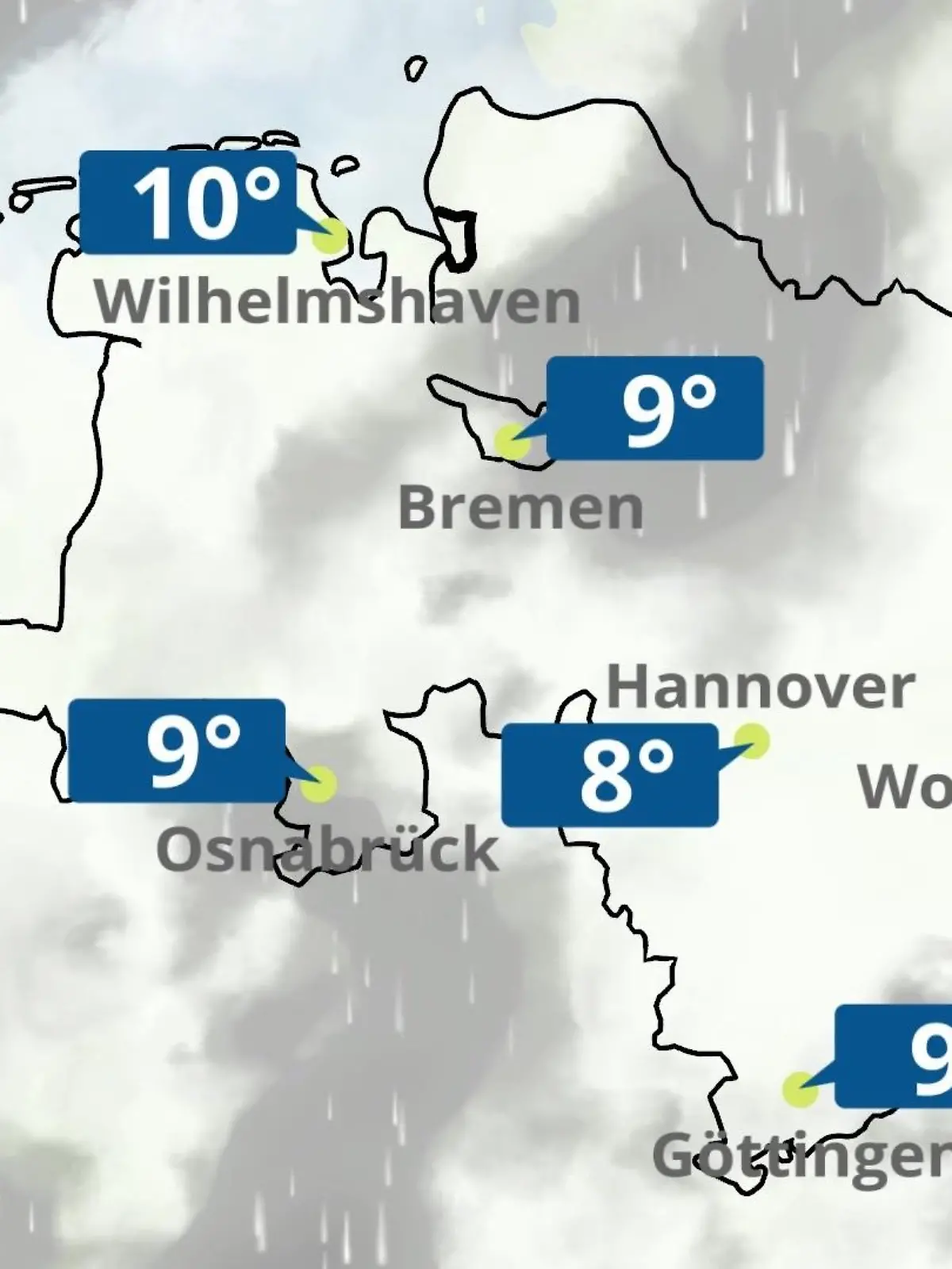 Bild zu: "Bremen und Niedersachsen: Wie wird das Wetter?"
