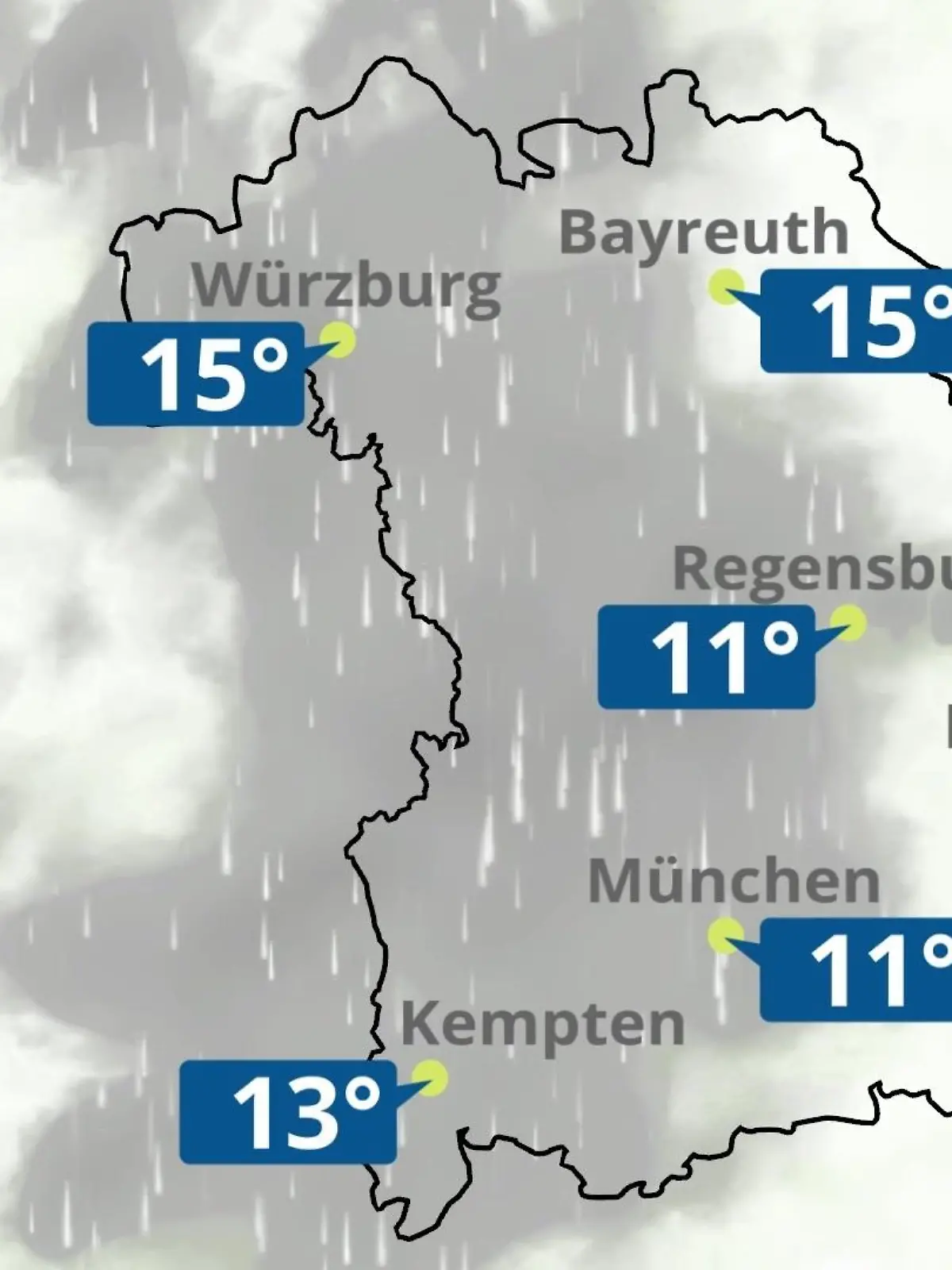 Bild zu: "Bayern: Wie wird das Wetter?"
