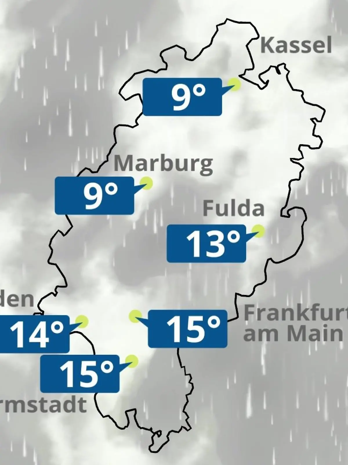 Bild zu: "Hessen: Wie wird das Wetter?"