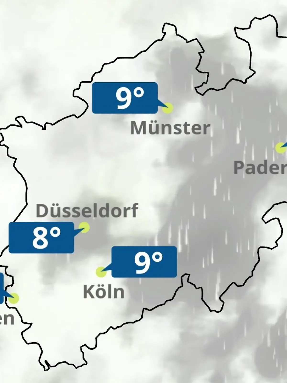 Bild zu: "Nordrhein-Westfalen: Wie wird das Wetter?"