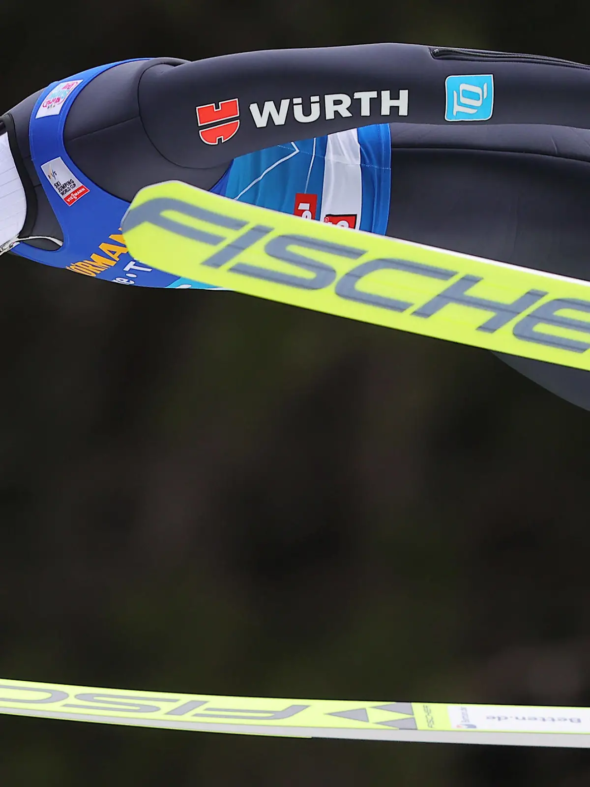 Ski jumping, Skispringen, Ski, nordisch - FIS WC Innsbruck INNSBRUCK,AUSTRIA,03.JAN.23 - NORDIC SKIING, SKI JUMPING - FIS World Cup, Four Hills Tournament, large hill, qualification. Image shows Karl Geiger GER. PUBLICATIONxNOTxINxAUTxSUIxSWE GEPAxpictures/xThomasxBachun