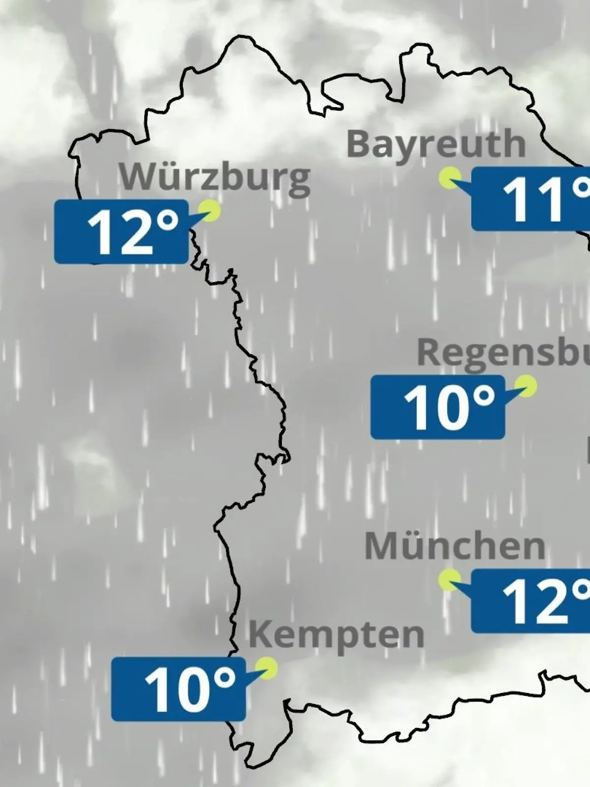 Bild zu: "Bayern: Wie wird das Wetter?"