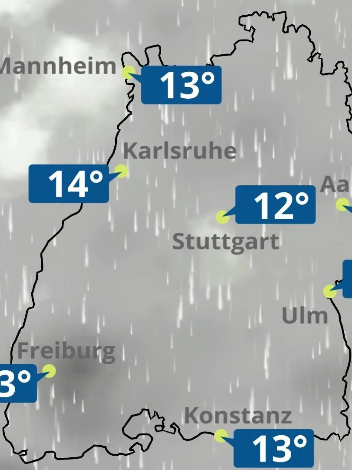 Bild zu: "Baden-Württemberg: Wie wird das Wetter?"