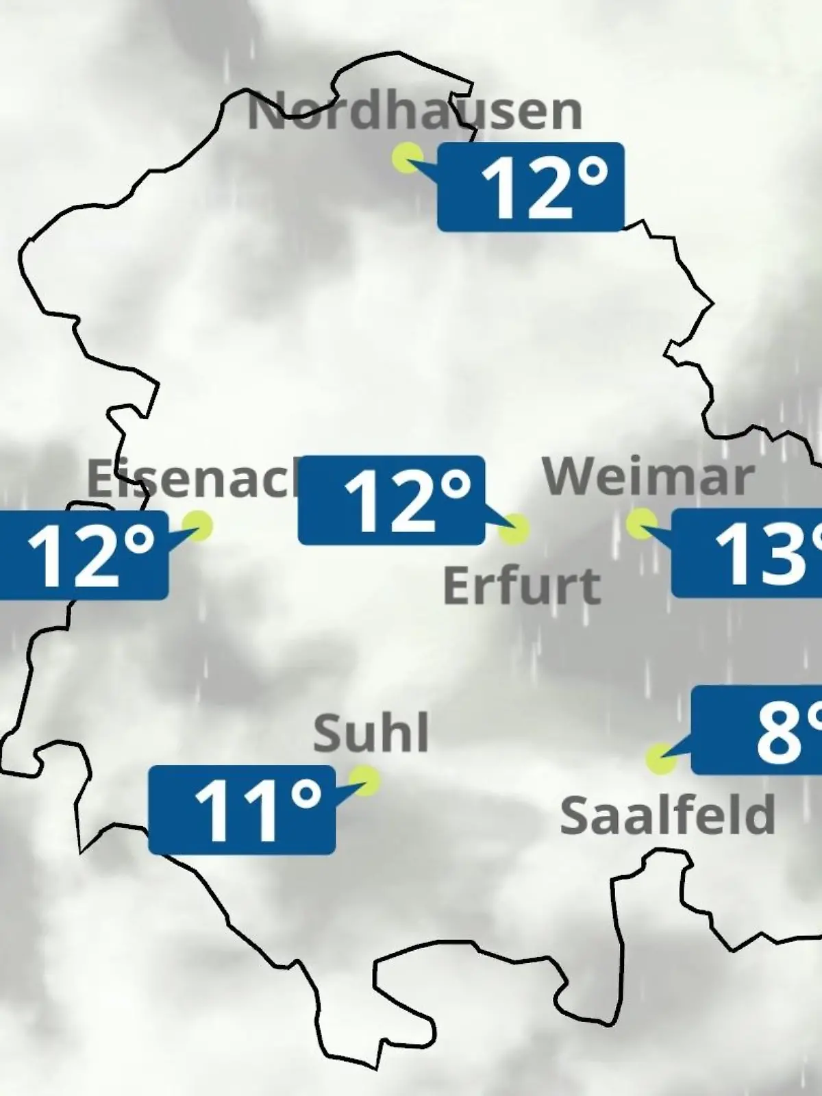 Bild zu: "Thüringen: Wie wird das Wetter?"
