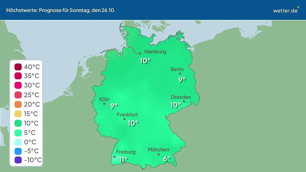 Im Video: Temperatur-Vorhersage Wie warm oder kalt wird es in Deutschland?