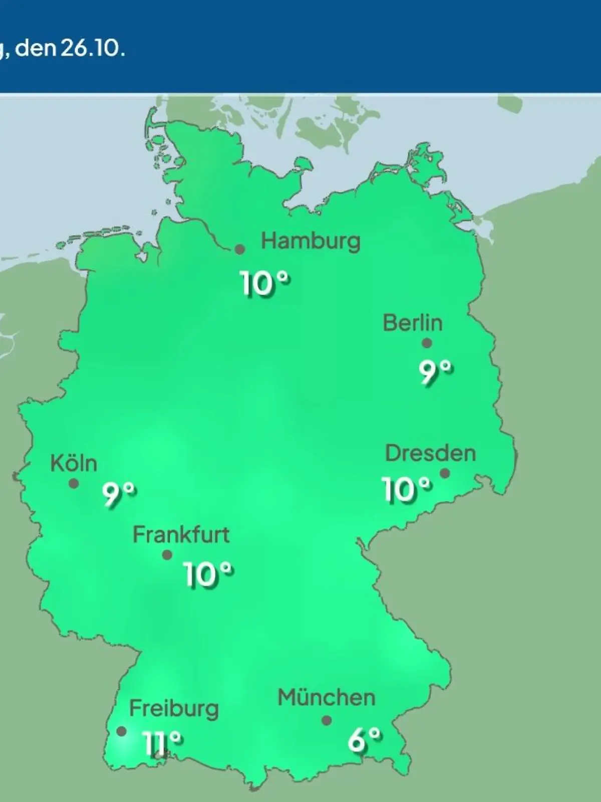 Bild zu: "Im Video: Temperatur-Vorhersage"