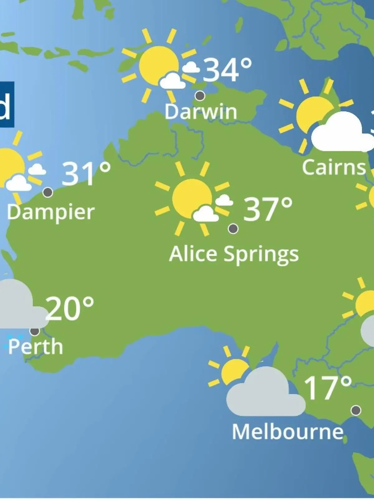 Bild zu: "Australien: Wie wird das Wetter?"