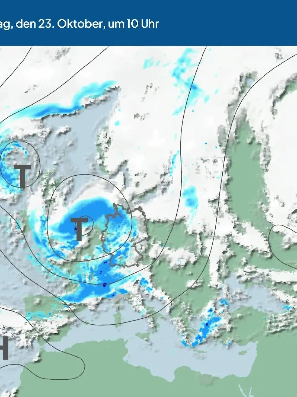 Bild zu: "Die Wetterlage der kommenden 5 Tage"