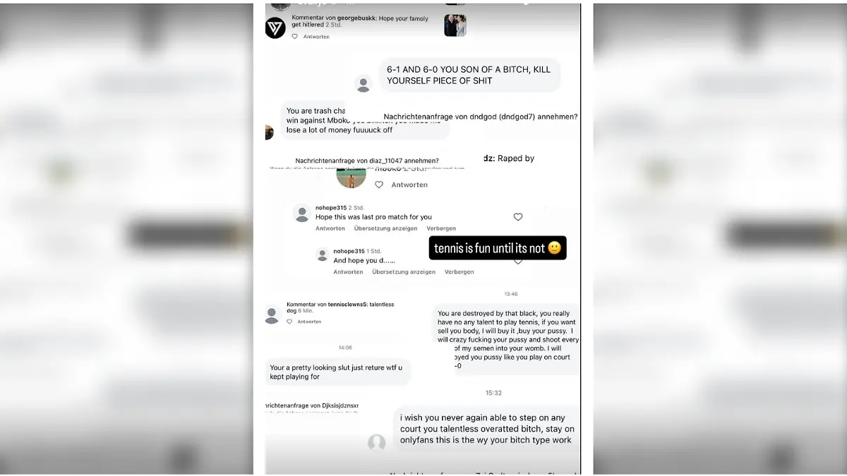 Eva Lys veröffentlicht Hassnachrichten im Netz