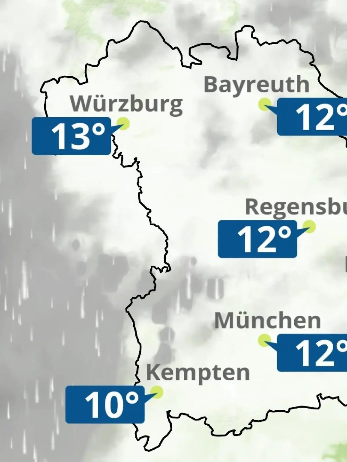 Bild zu: "Bayern: Wie wird das Wetter?"