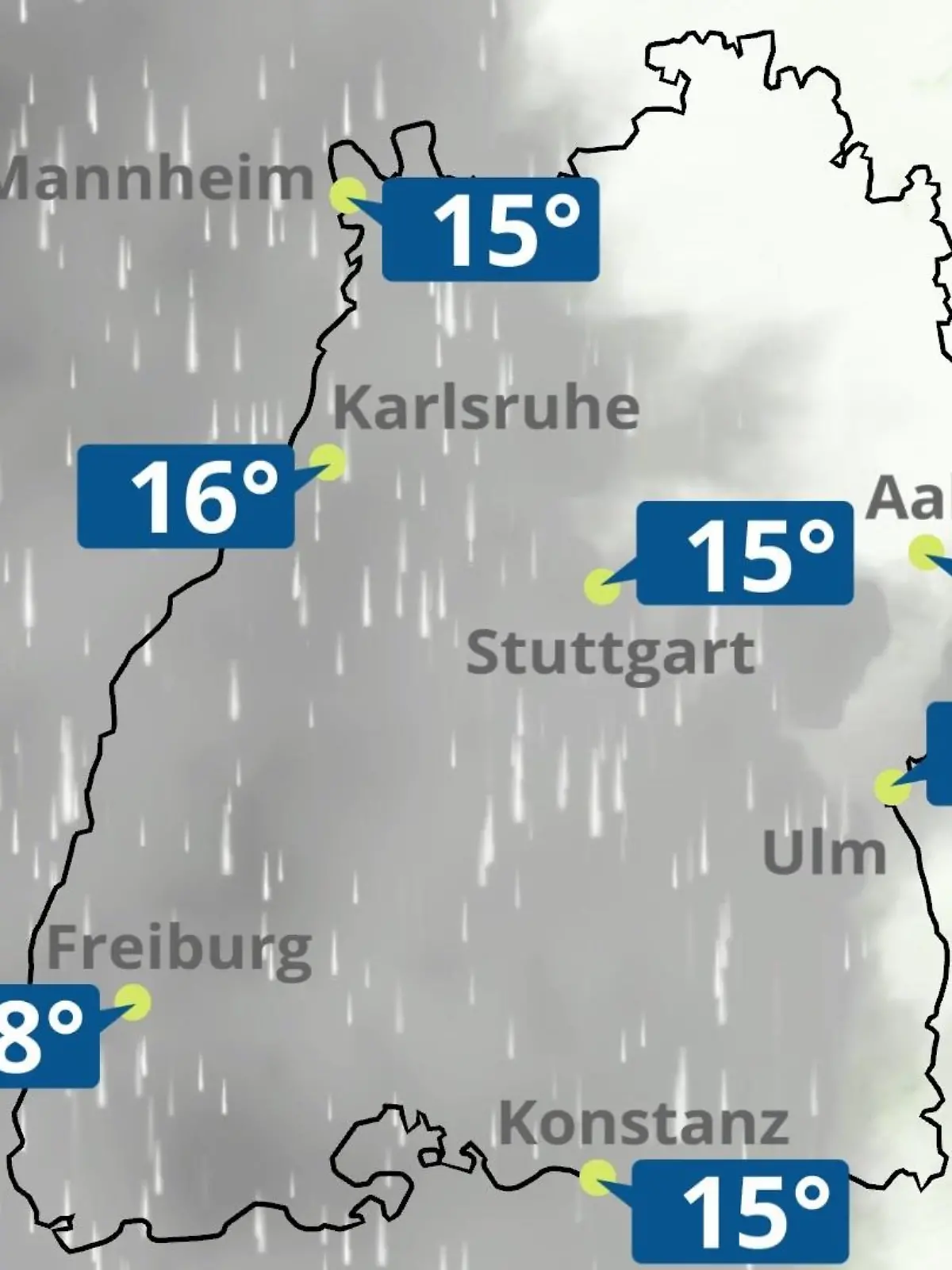 Bild zu: "Baden-Württemberg: Wie wird das Wetter?"