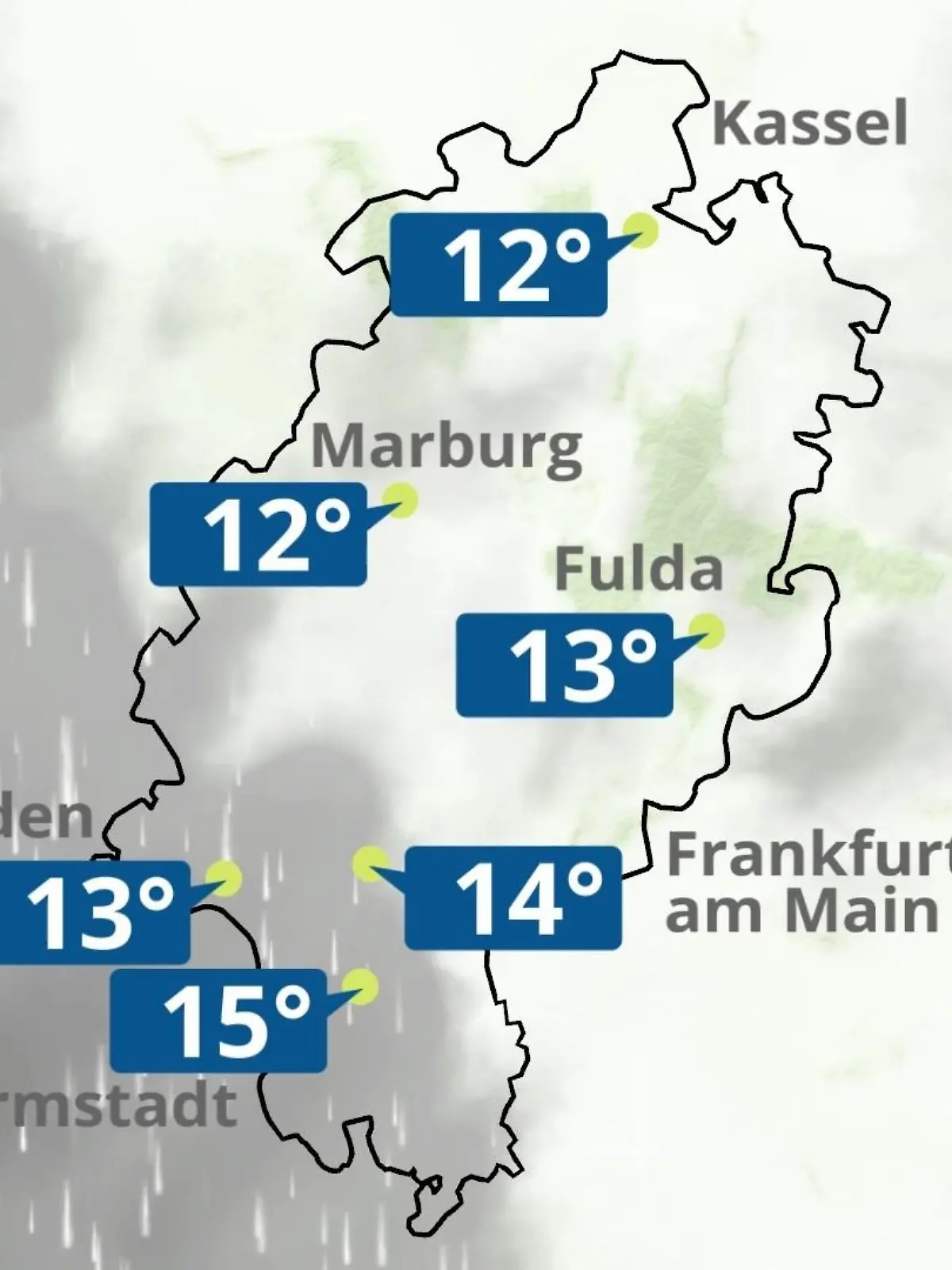 Bild zu: "Hessen: Wie wird das Wetter?"