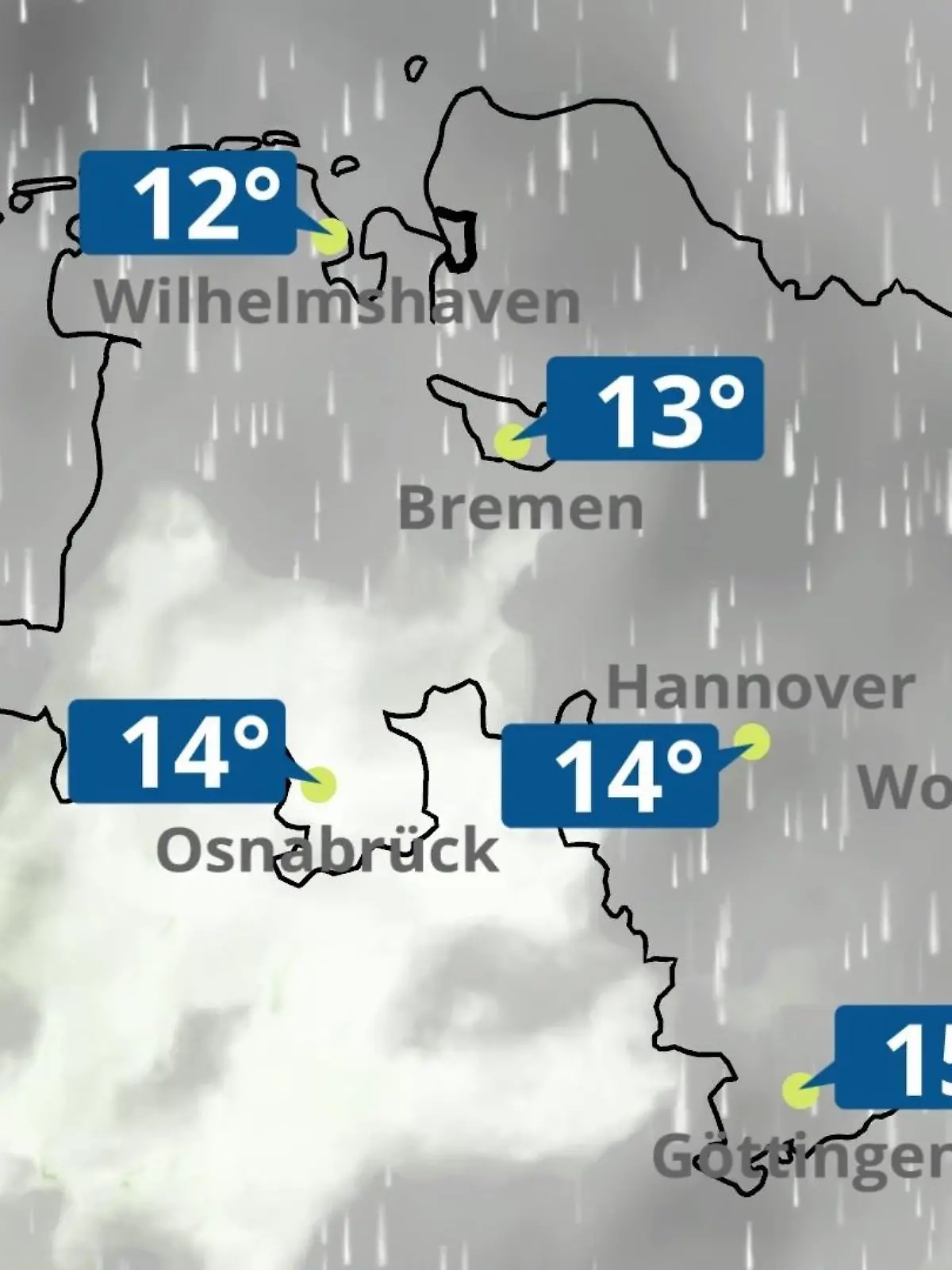 Bild zu: "Bremen und Niedersachsen: Wie wird das Wetter?"