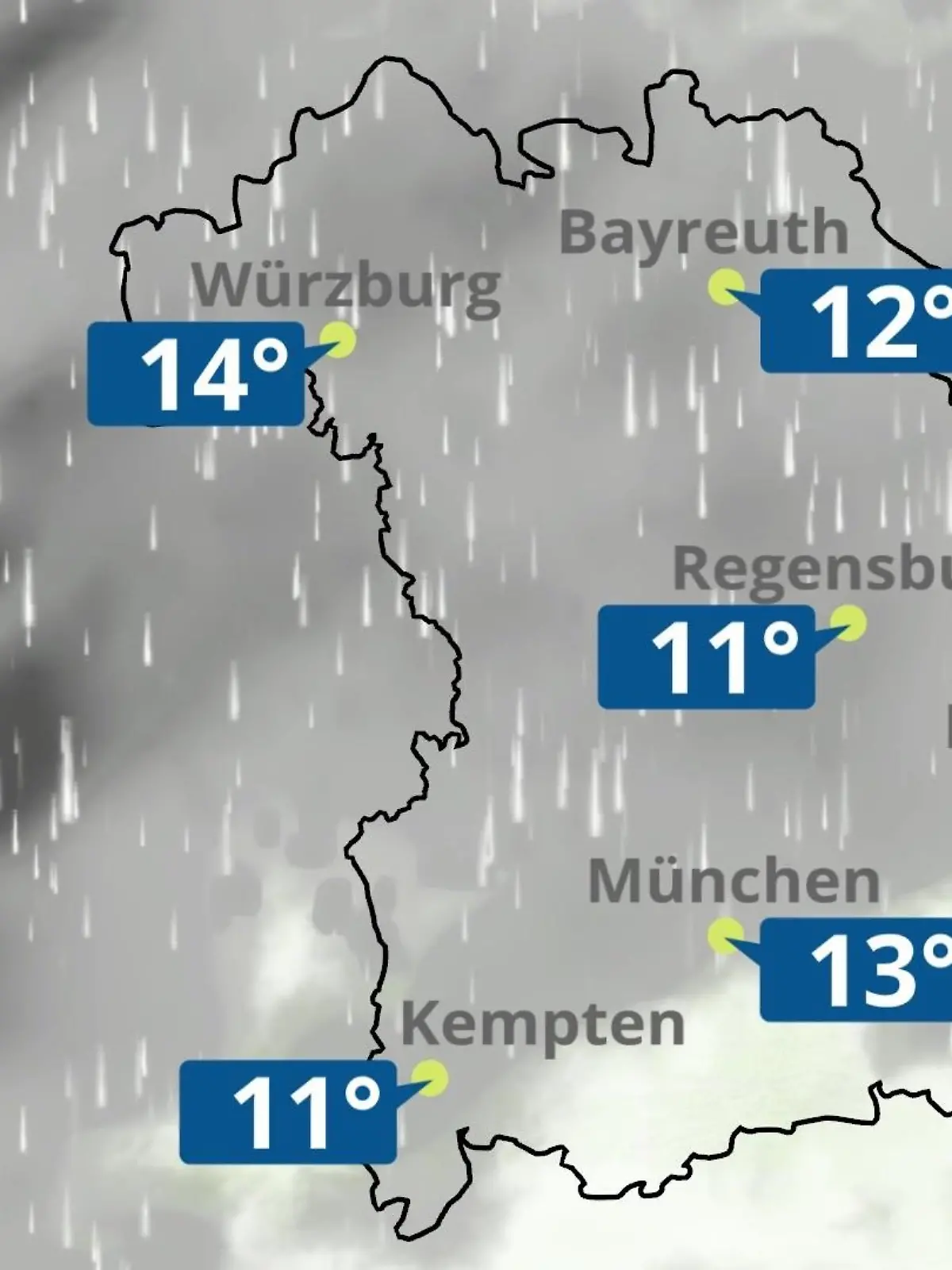 Bild zu: "Bayern: Wie wird das Wetter?"
