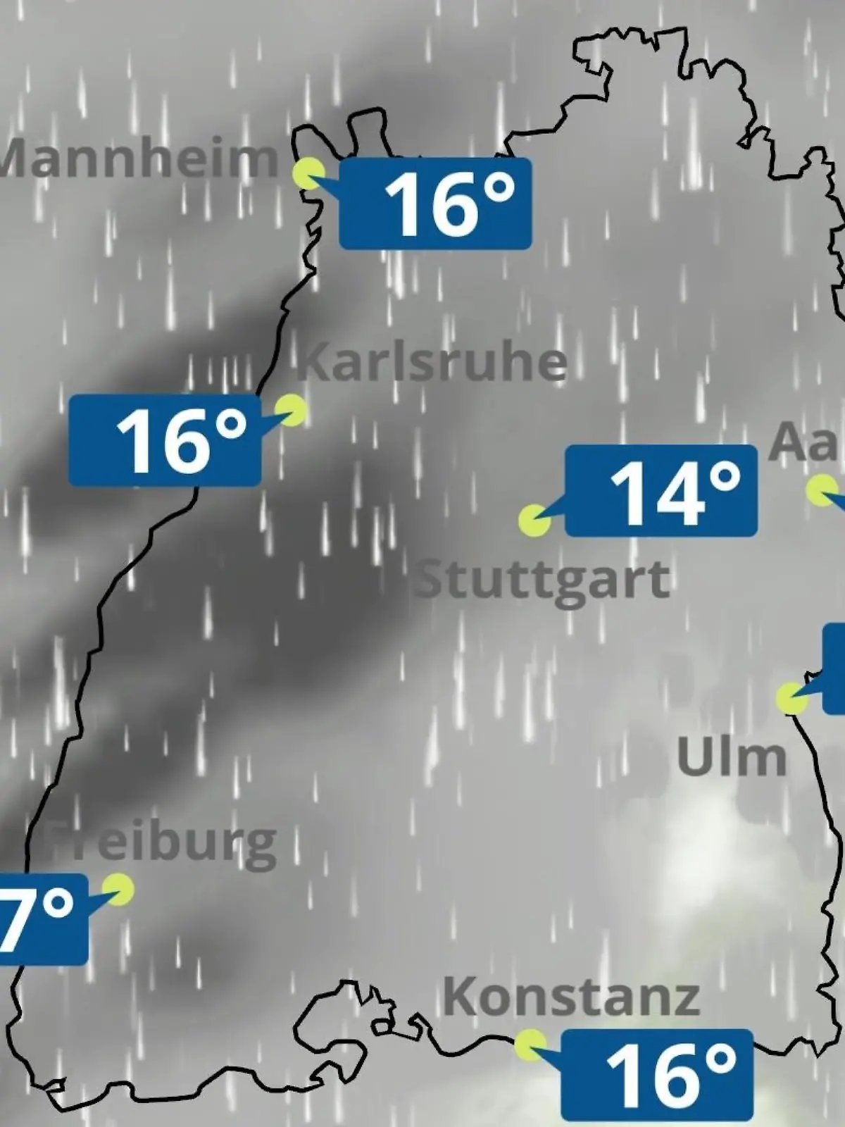 Bild zu: "Baden-Württemberg: Wie wird das Wetter?"