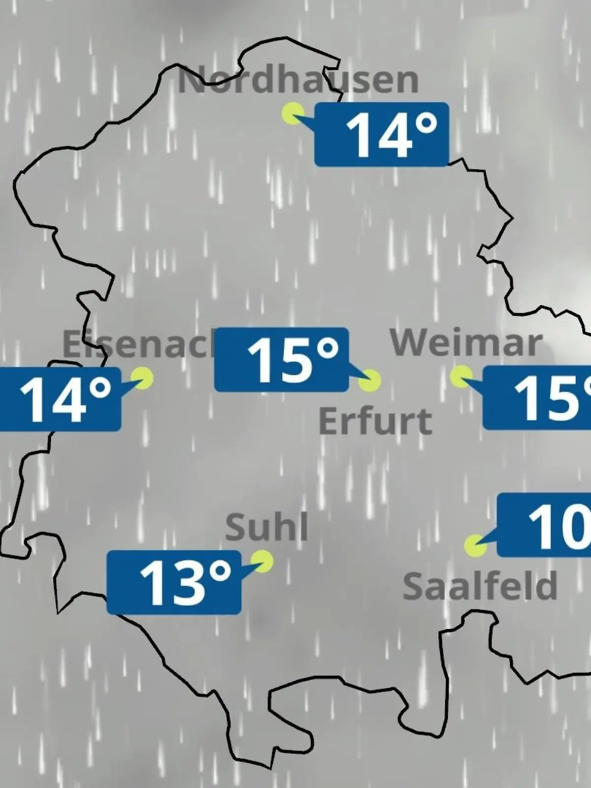 Bild zu: "Thüringen: Wie wird das Wetter?"