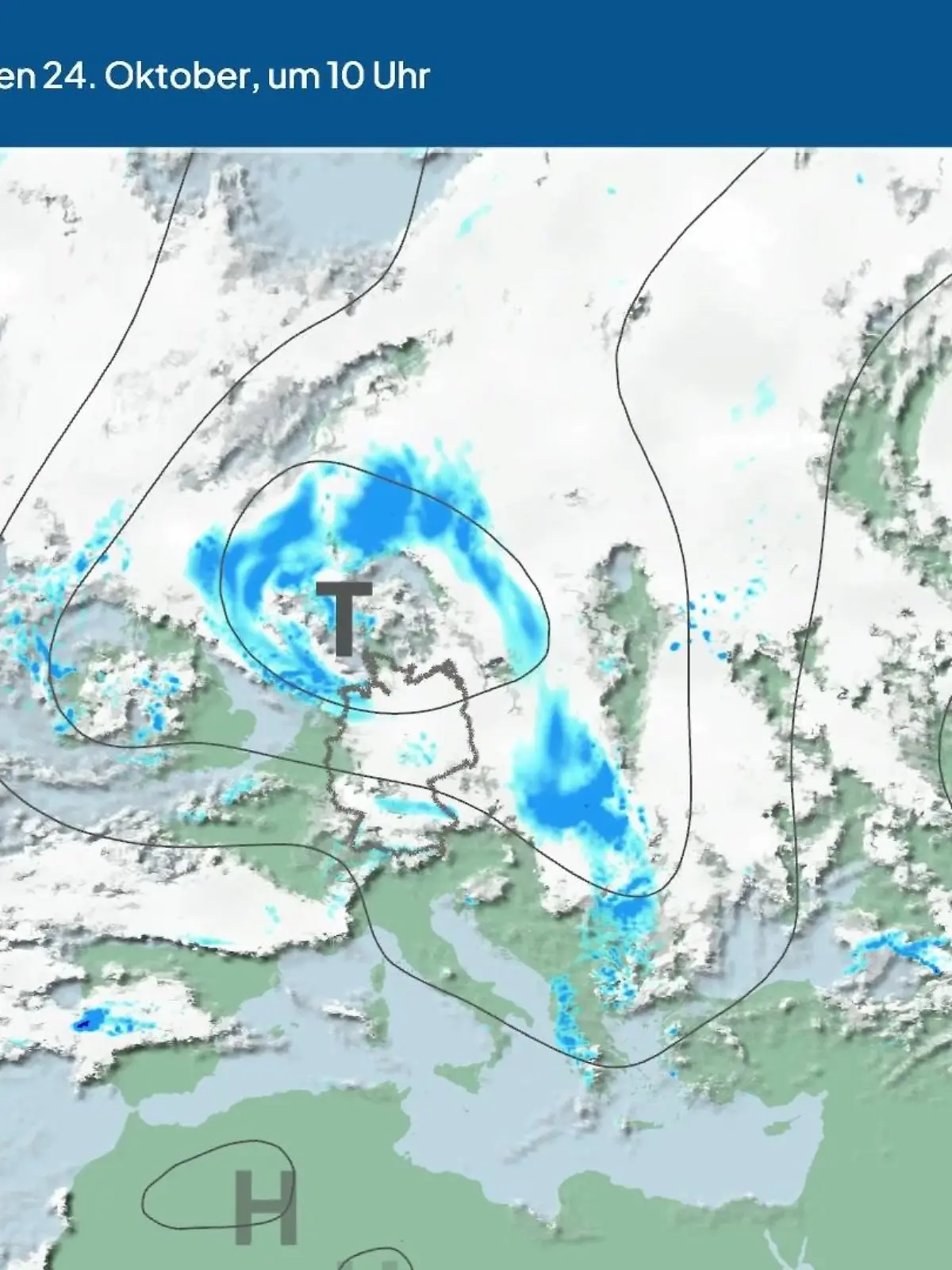 Bild zu: "Die Wetterlage der kommenden 5 Tage"