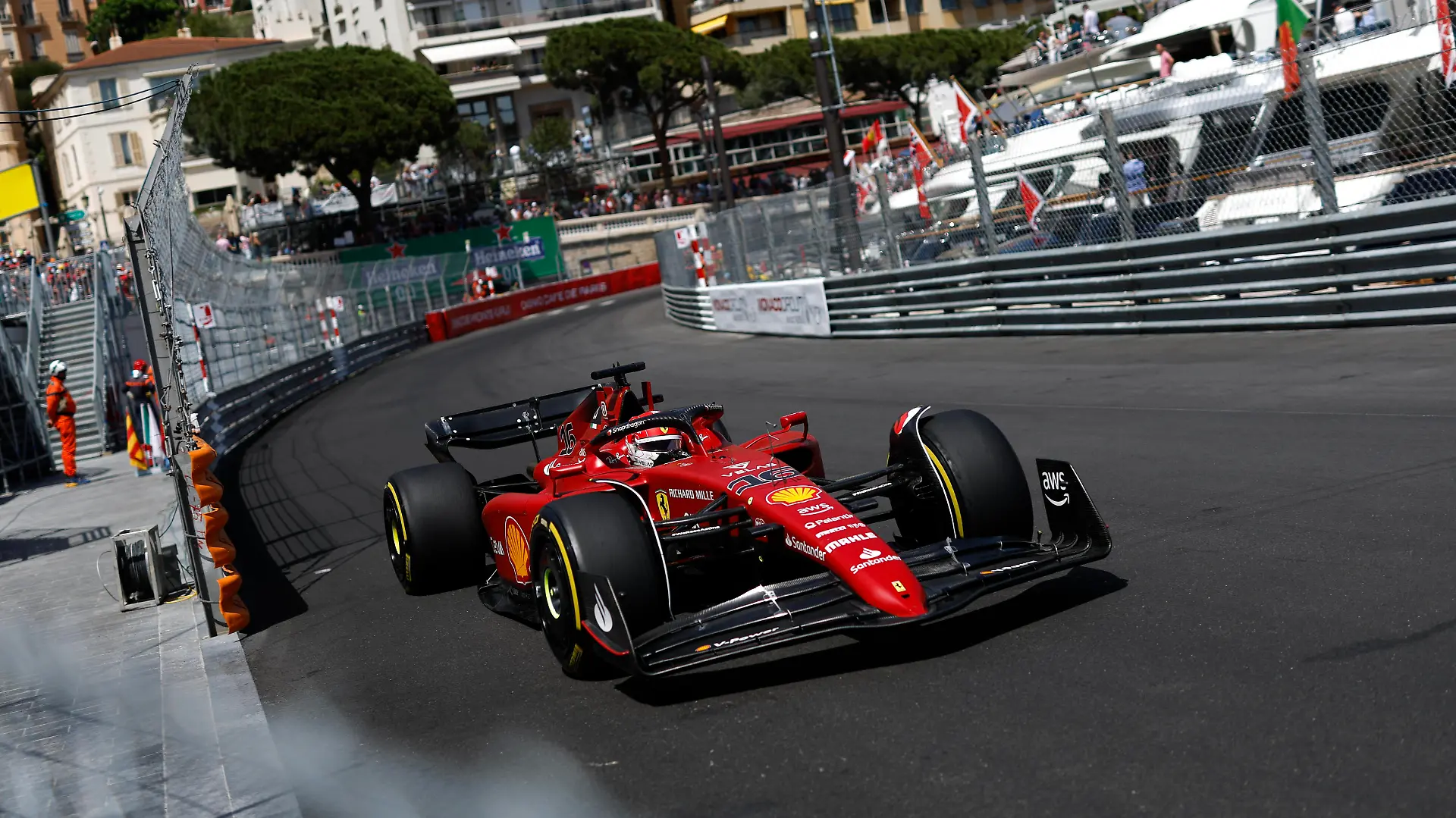 16 Charles Leclerc MCO, Scuderia Ferrari, F1 Grand Prix of Monaco at Circuit de Monaco on May 27, 2022 in Monte-Carlo, Monaco. Photo by HOCH ZWEI Monte-Carlo Monaco *** 16 Charles Leclerc MCO, Scuderia Ferrari , F1 Grand Prix of Monaco at Circuit de Monaco on May 27, 2022 in Monte Carlo, Monaco Photo by HOCH ZWEI Monte Carlo Monaco