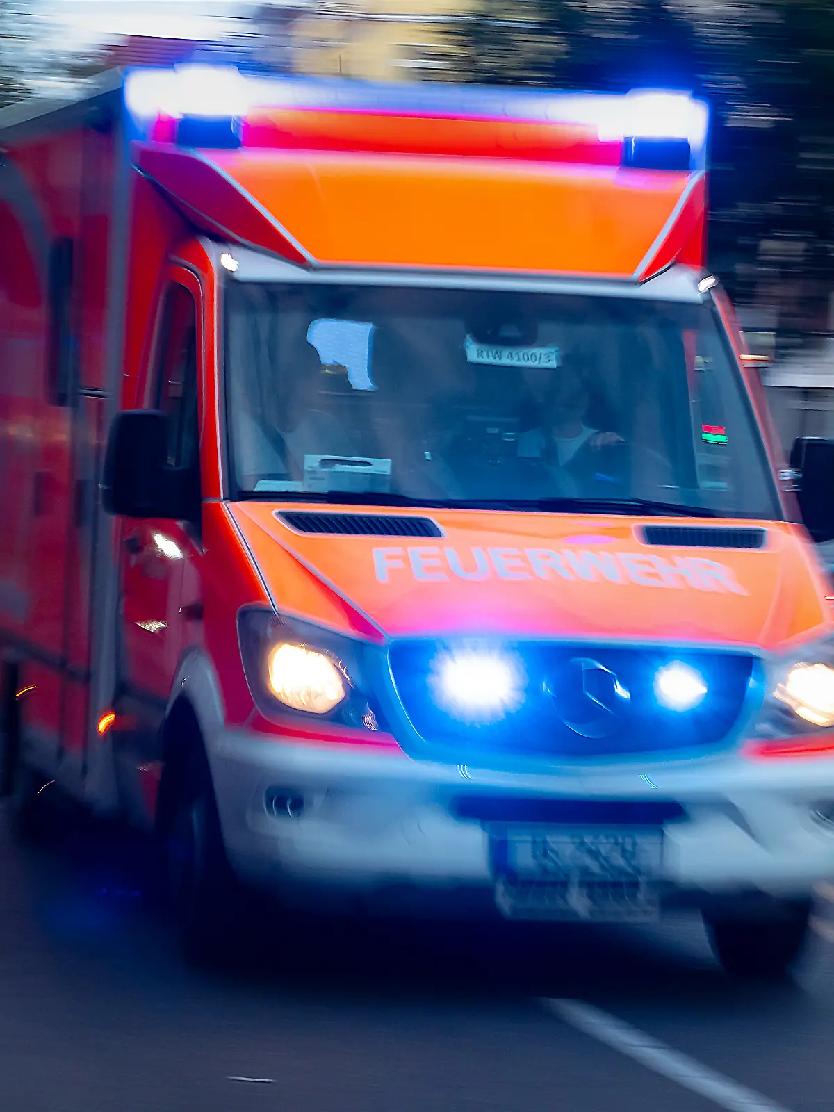 Krankenwagen im Einsatz