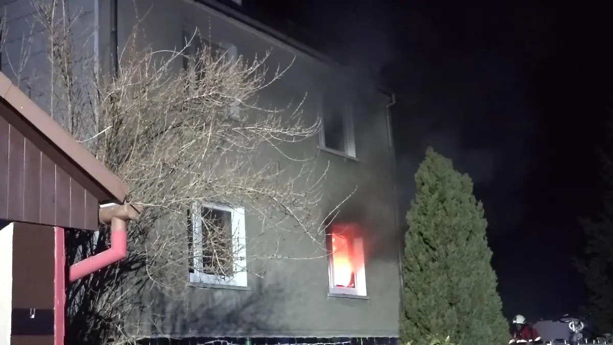 Wohnhausbrand in Pottiga