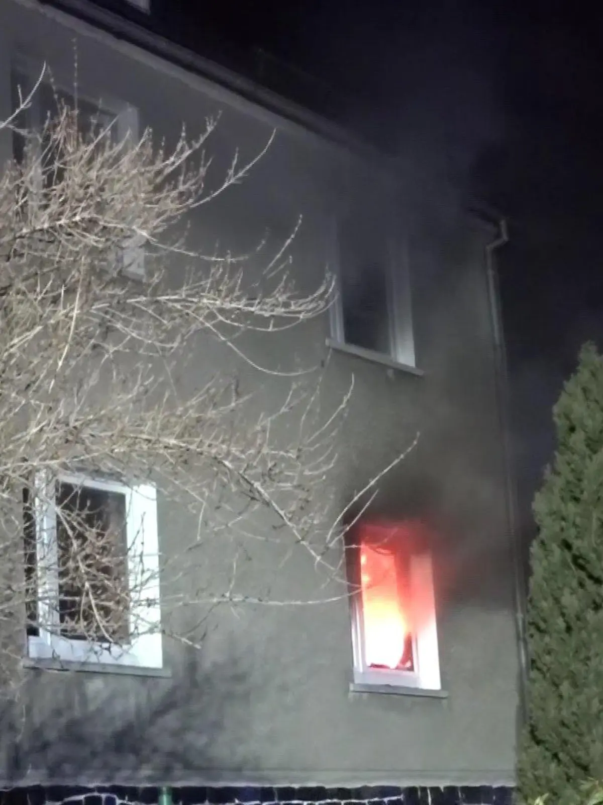 Wohnhausbrand in Pottiga