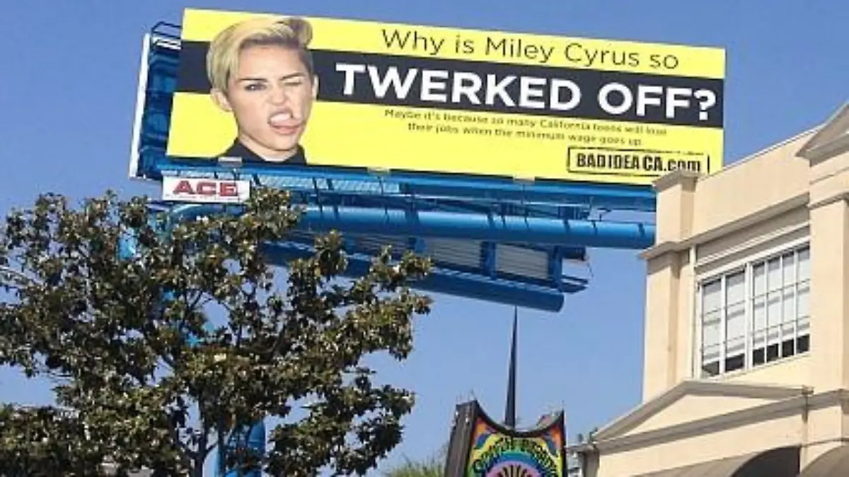 Miley Cyrus gegen Mindestlohn in Hollywood. Oder doch nicht?