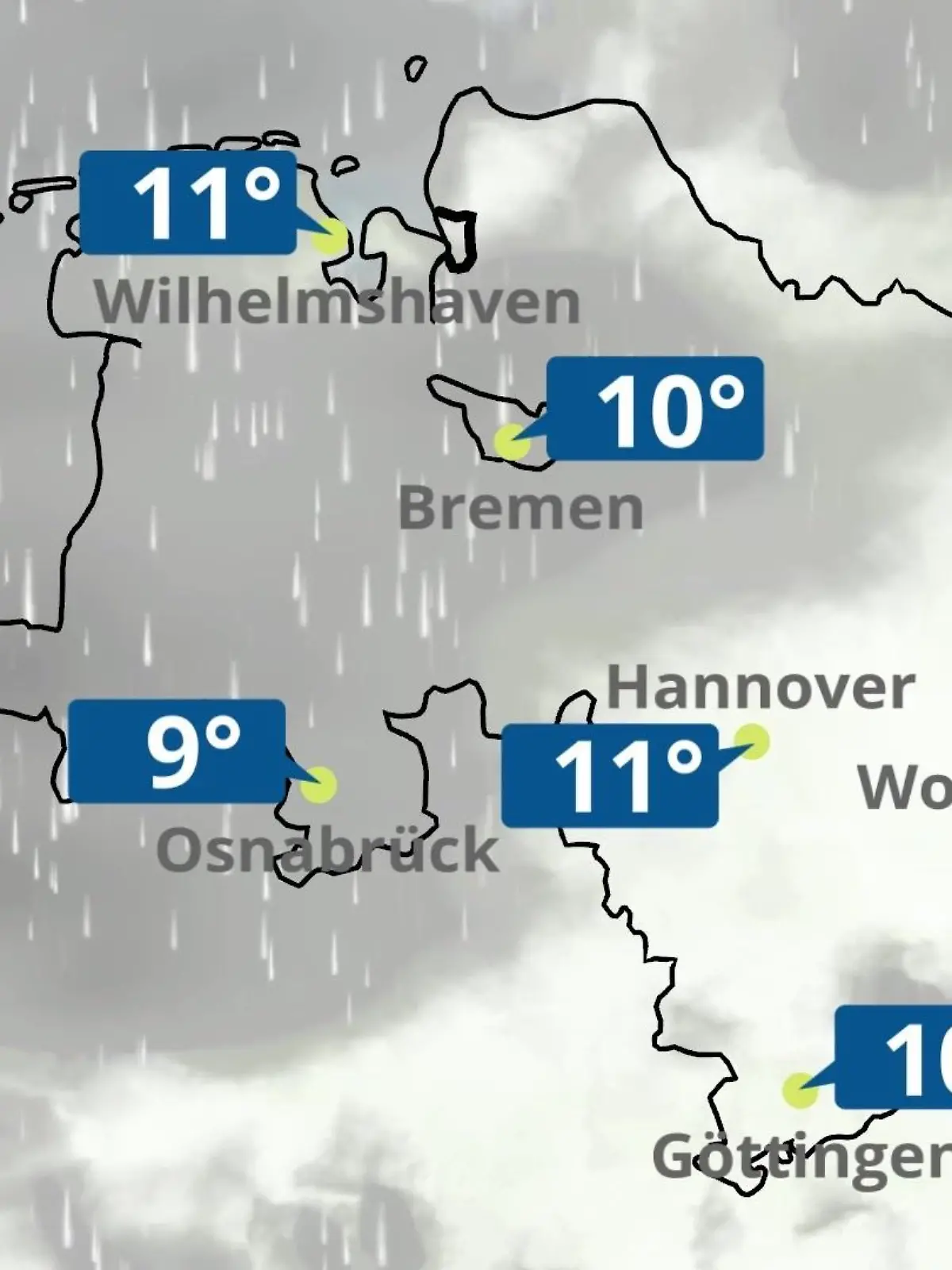Bild zu: "Bremen und Niedersachsen: Wie wird das Wetter?"