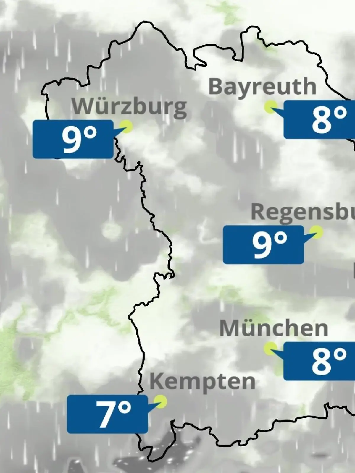 Bild zu: "Bayern: Wie wird das Wetter?"