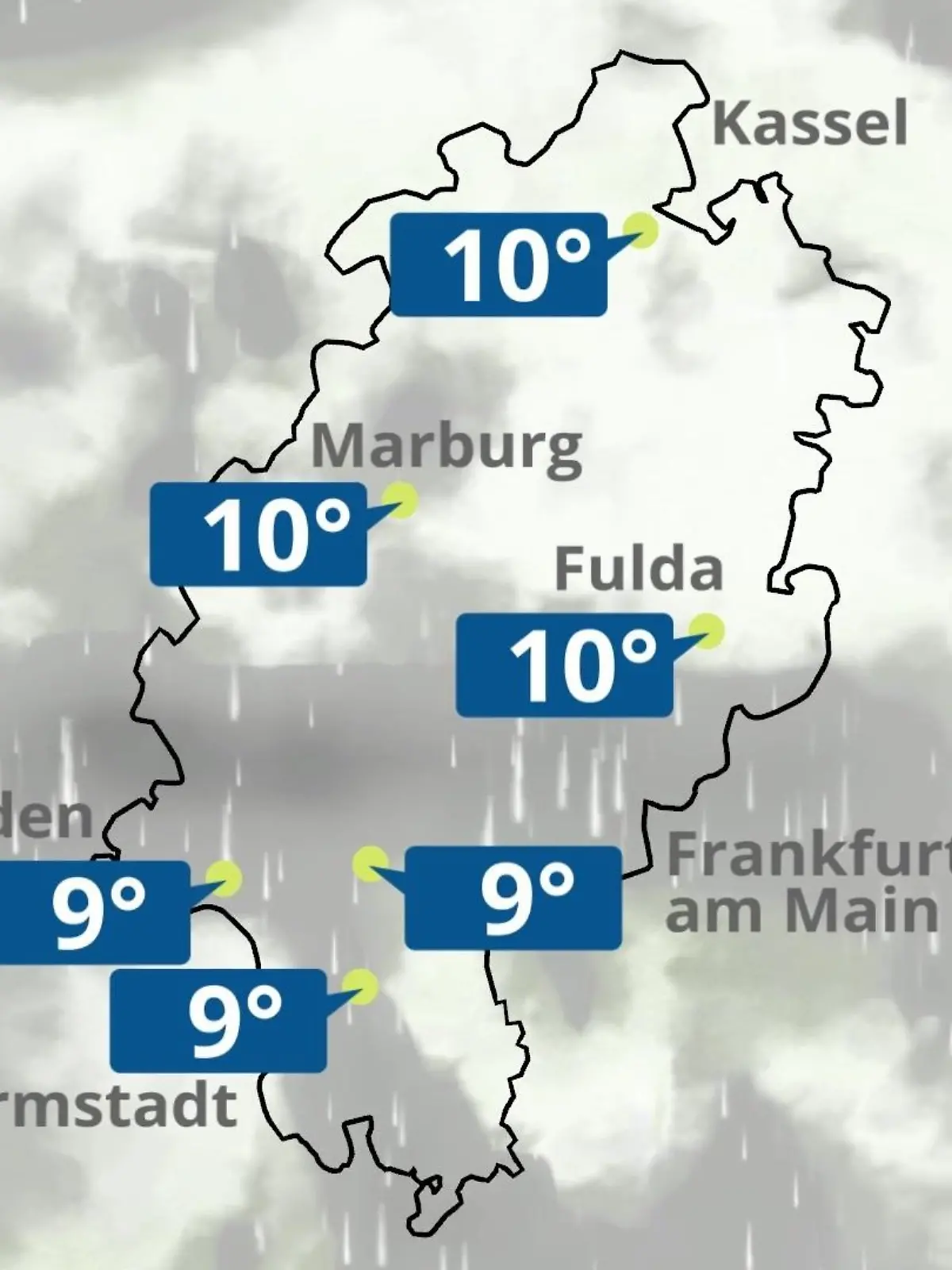 Bild zu: "Hessen: Wie wird das Wetter?"