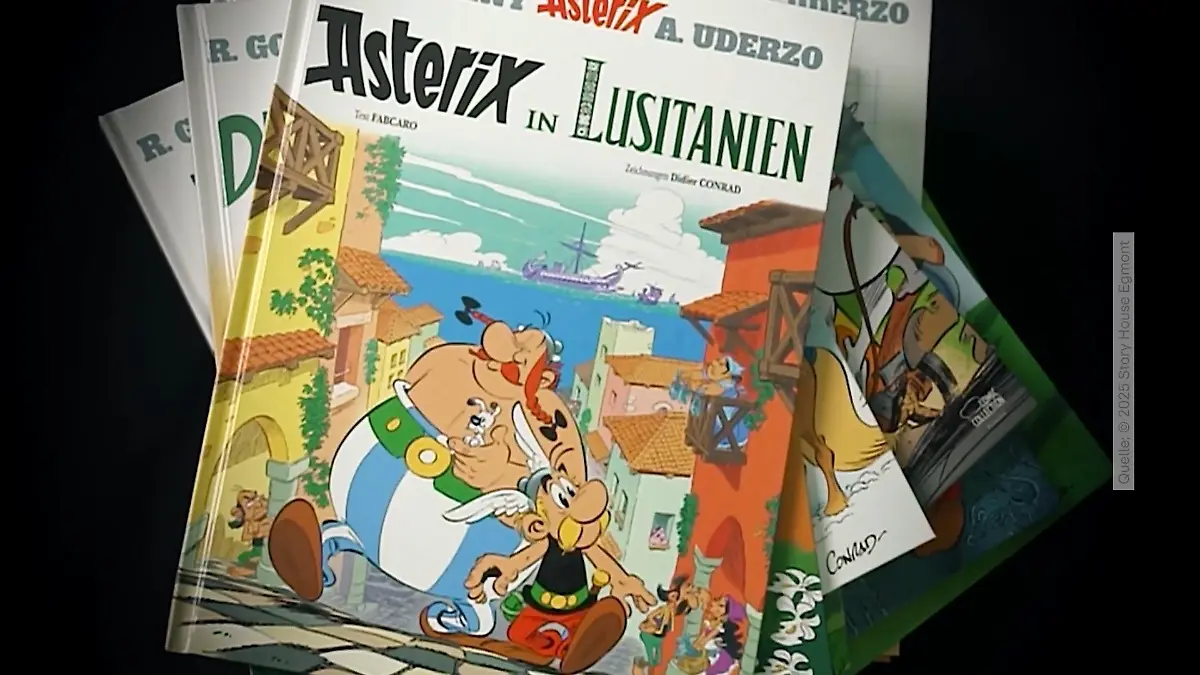 Neuer Asterix-Band auf dem Markt „Asterix in Lusitanien“