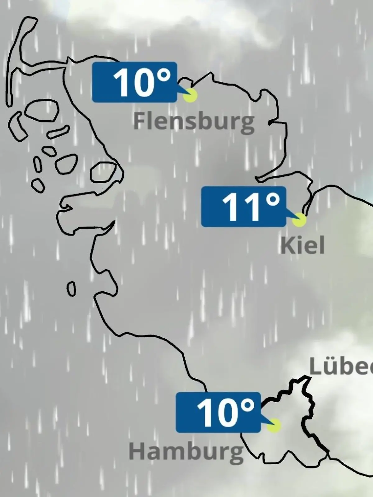 Bild zu: "Hamburg, Schleswig-Holstein: Wie wird das Wetter?"