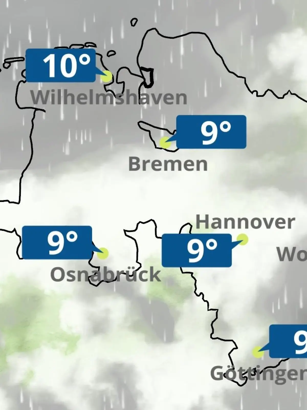 Bild zu: "Bremen und Niedersachsen: Wie wird das Wetter?"