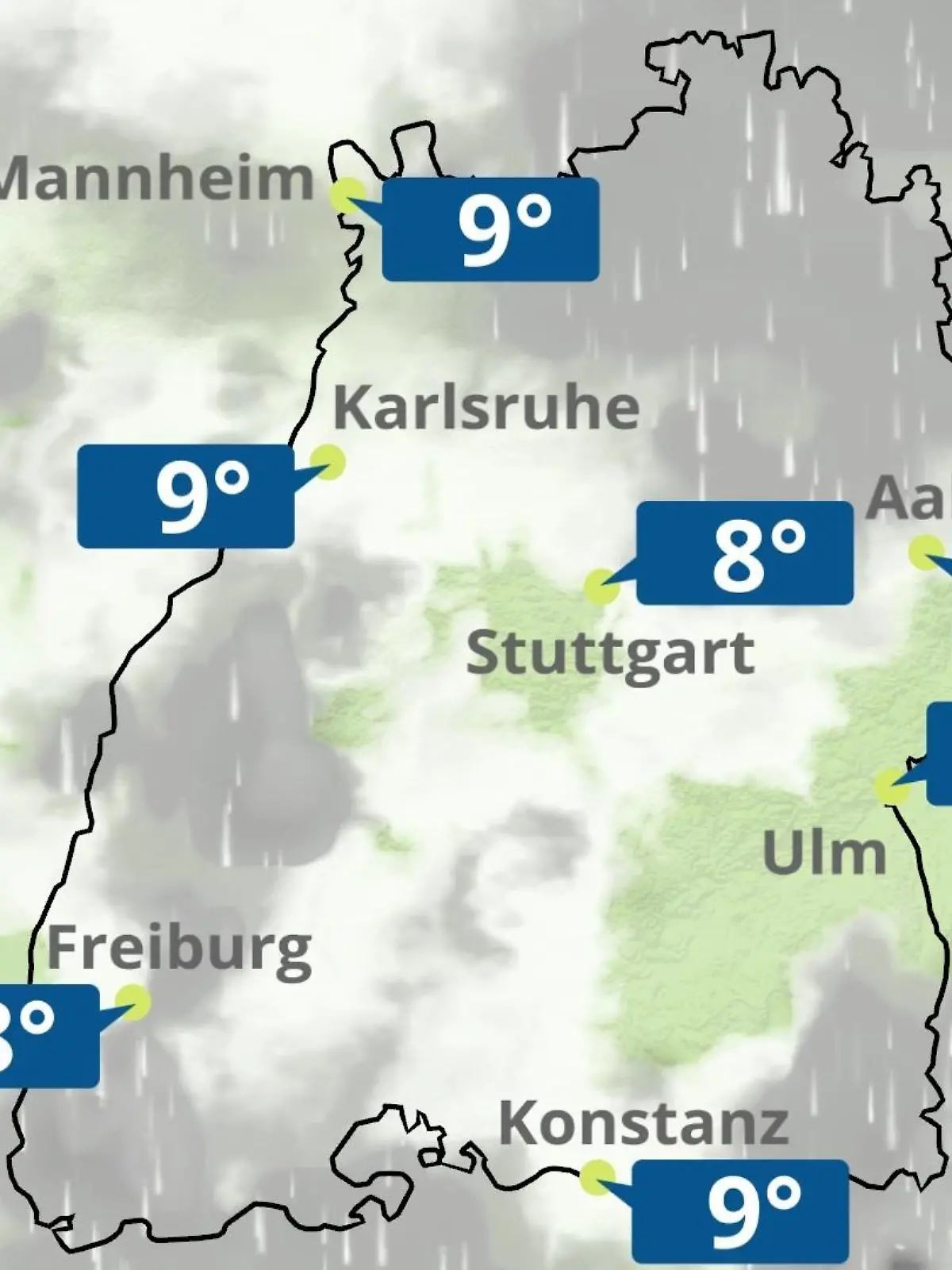 Bild zu: "Baden-Württemberg: Wie wird das Wetter?"