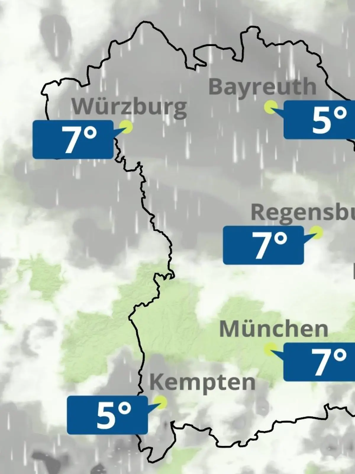 Bild zu: "Bayern: Wie wird das Wetter?"