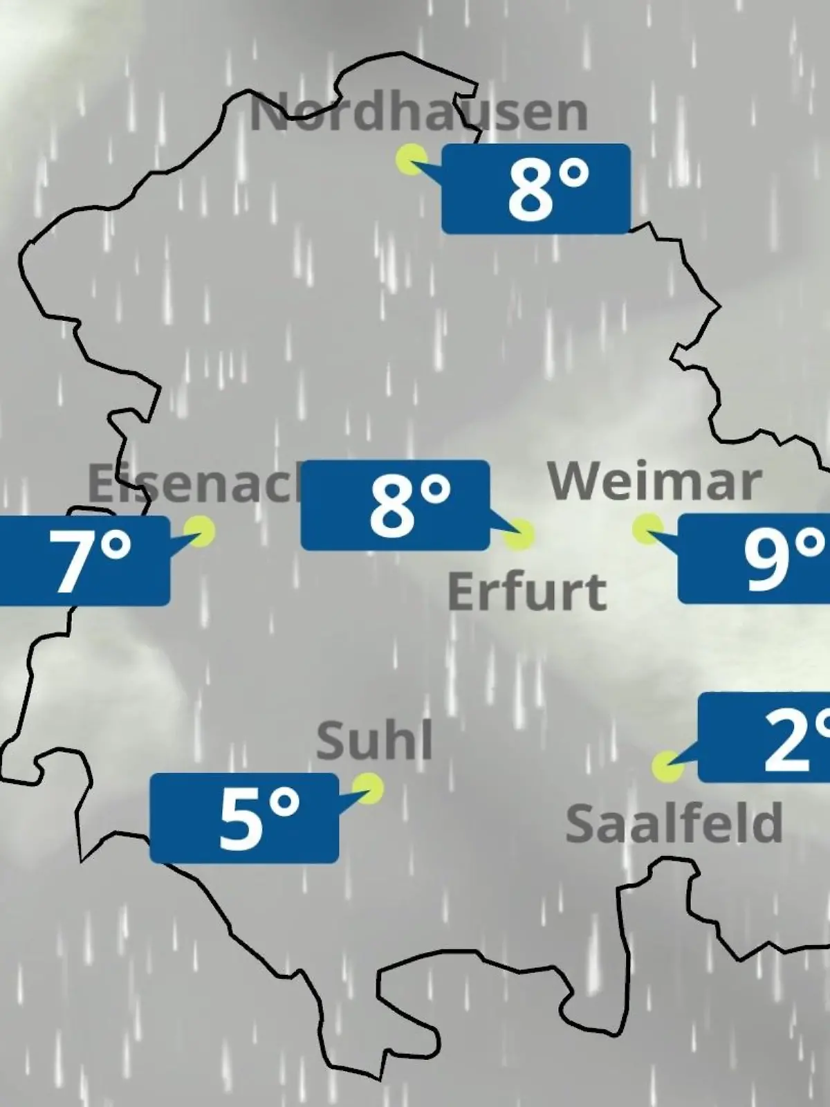 Bild zu: "Thüringen: Wie wird das Wetter?"