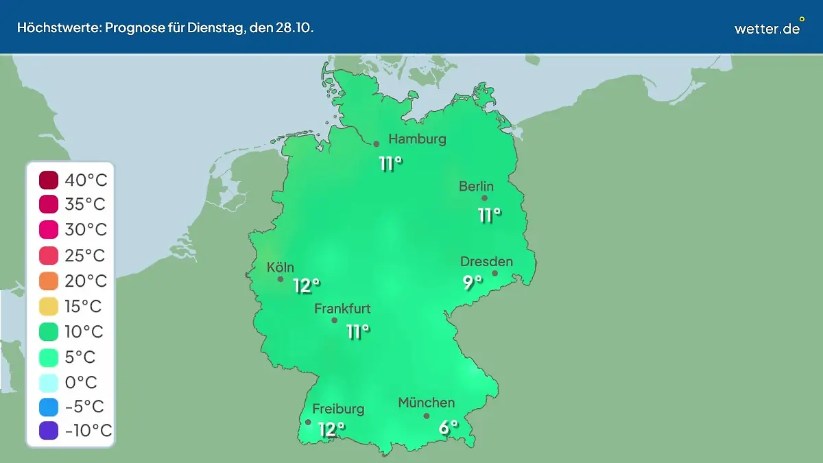 Im Video: Temperatur-Vorhersage Wie warm oder kalt wird es in Deutschland?