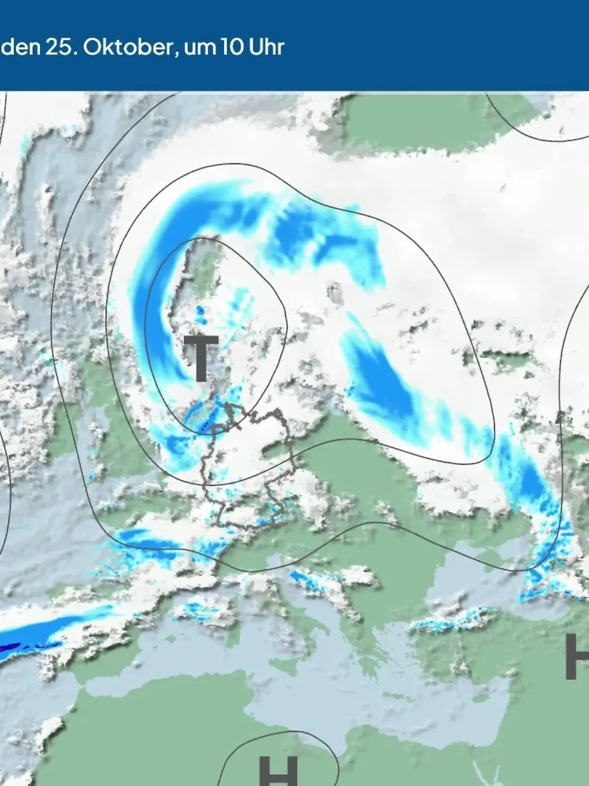 Bild zu: "Die Wetterlage der kommenden 5 Tage"