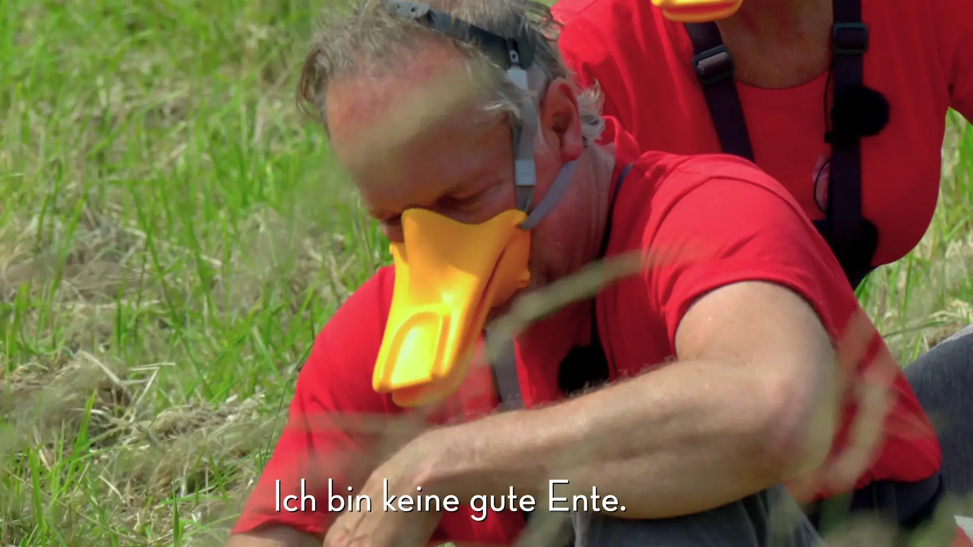 Jochen Horst ist fix und fertig. 