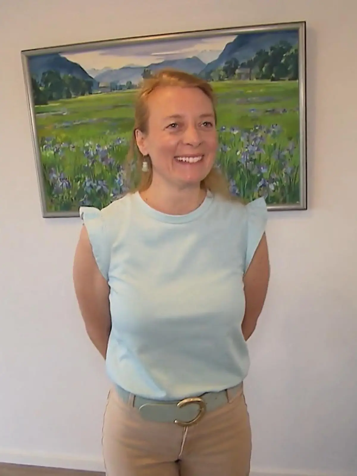 Bild zu: "Doris begrüßt ihre Gäste beim „Perfekten Dinner“ mit strahlender Laune"