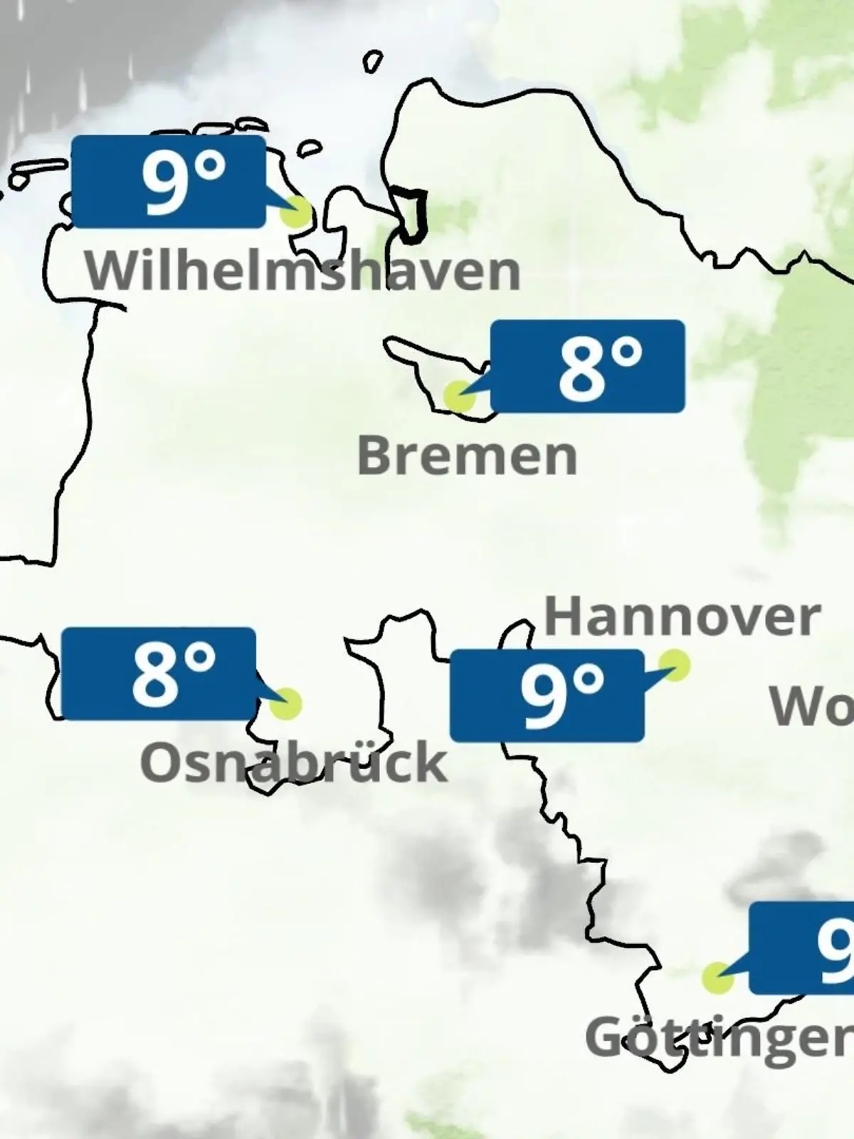 Bild zu: "Bremen und Niedersachsen: Wie wird das Wetter?"