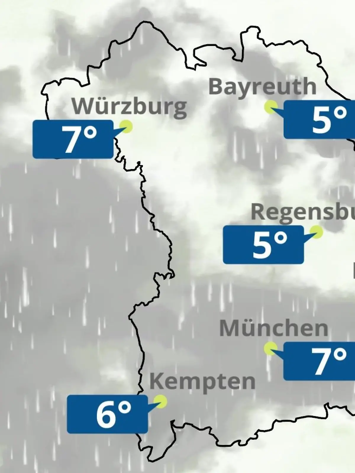 Bild zu: "Bayern: Wie wird das Wetter?"