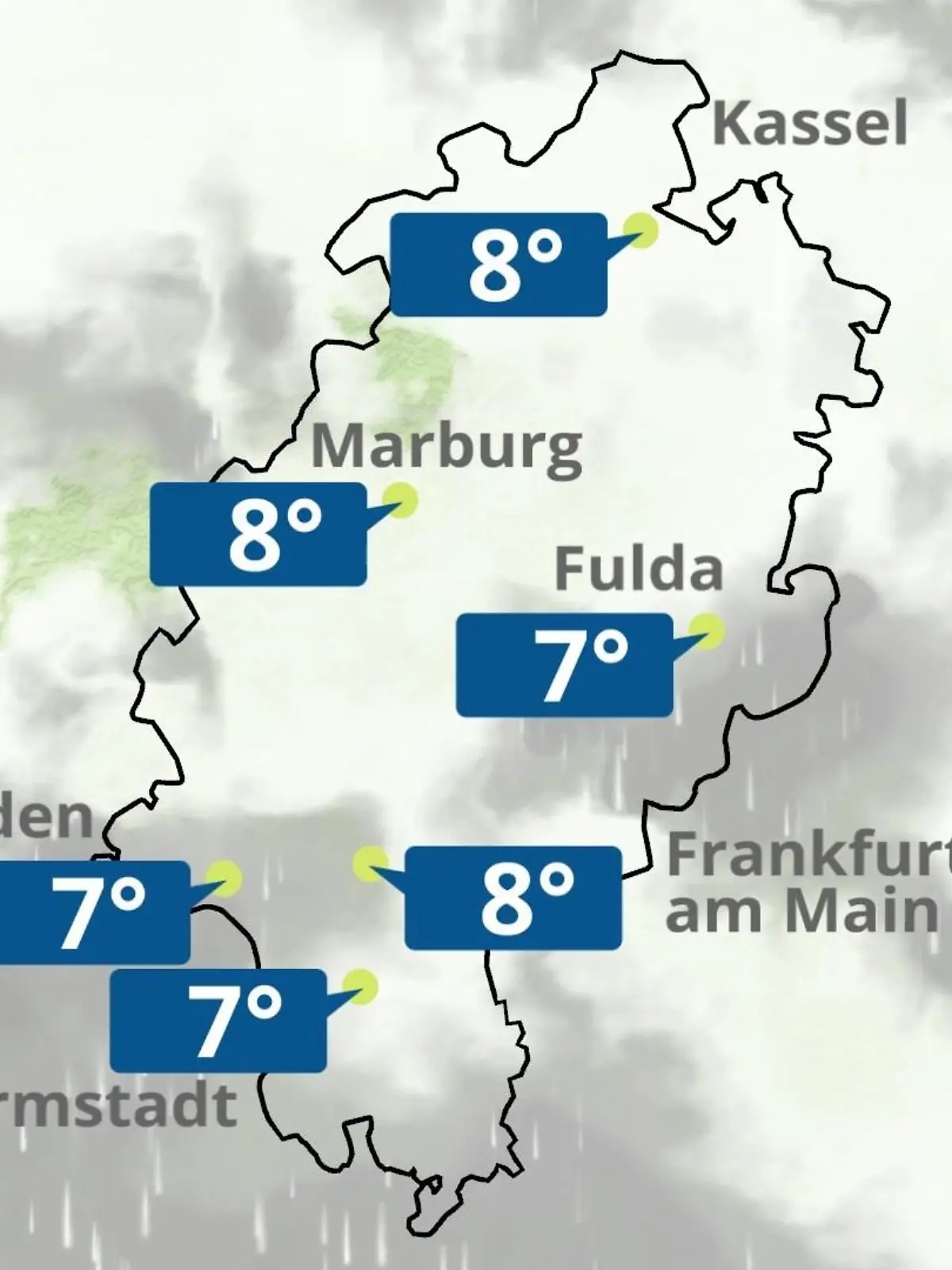 Bild zu: "Hessen: Wie wird das Wetter?"
