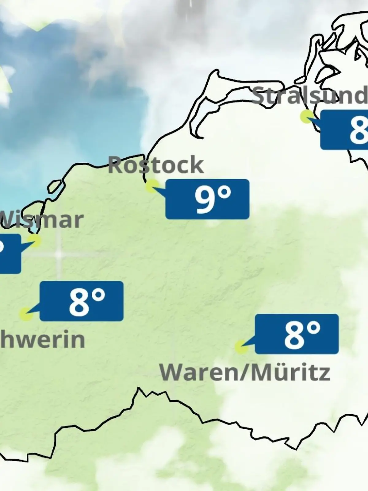 Bild zu: "Mecklenburg-Vorpommern: Wie wird das Wetter?"