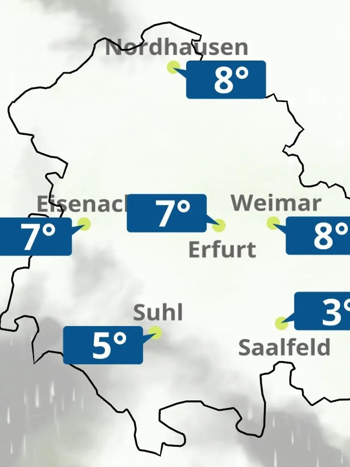 Bild zu: "Thüringen: Wie wird das Wetter?"