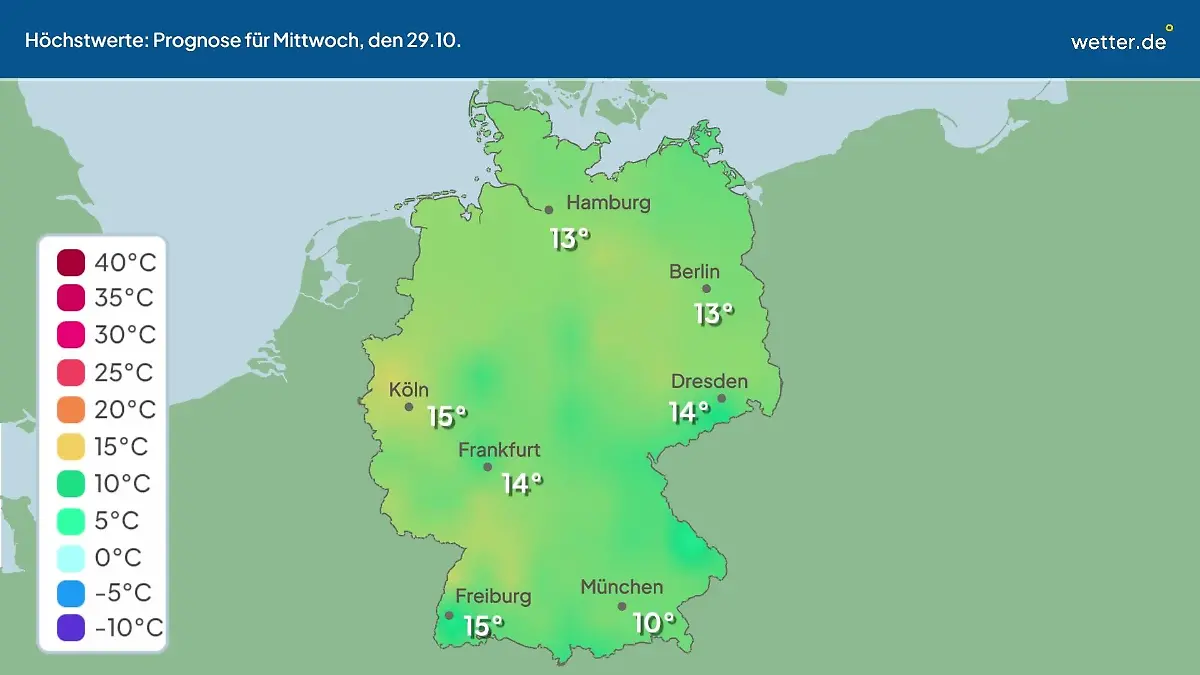 Im Video: Temperatur-Vorhersage Wie warm oder kalt wird es in Deutschland?
